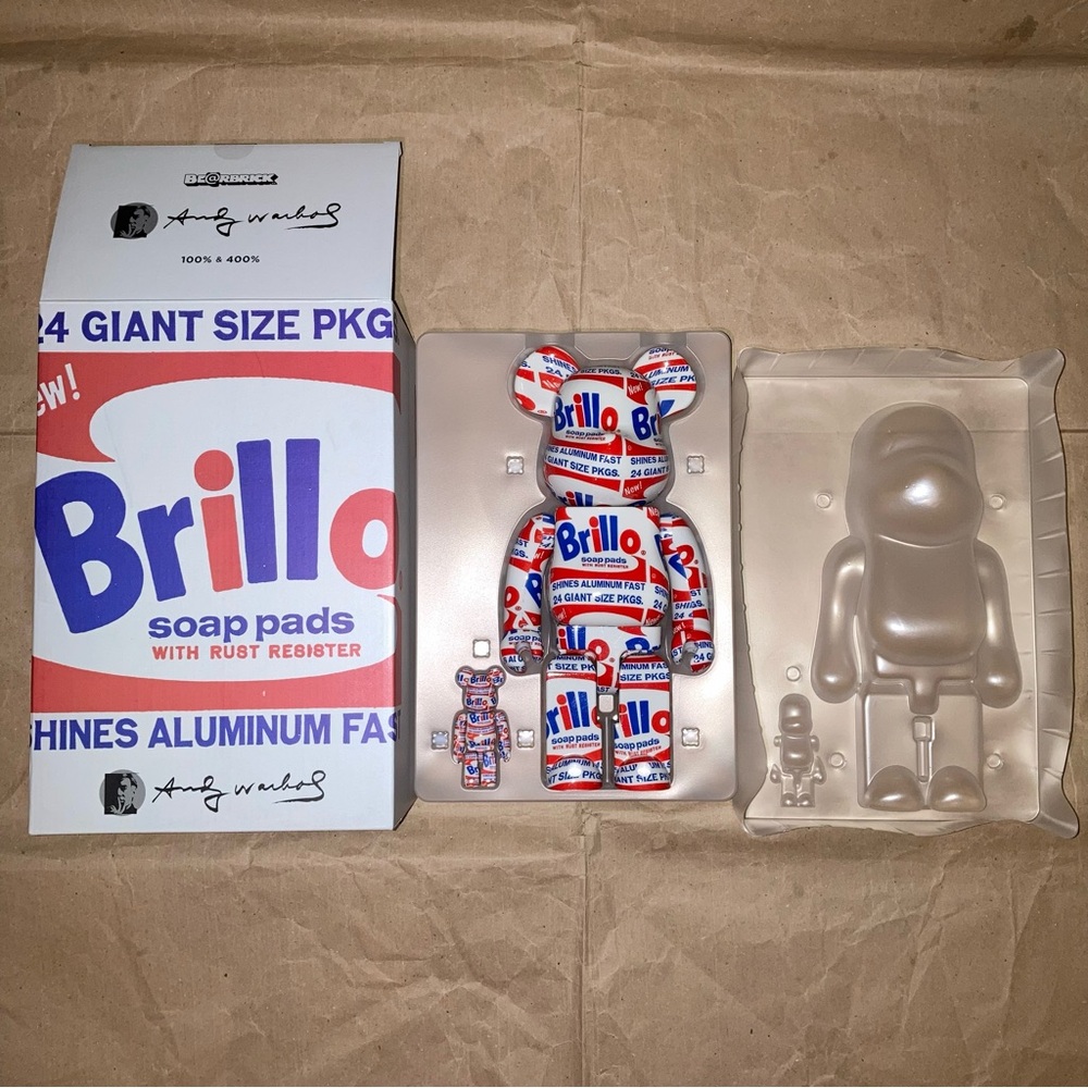 Andy Warhol Brillo Bearbrick